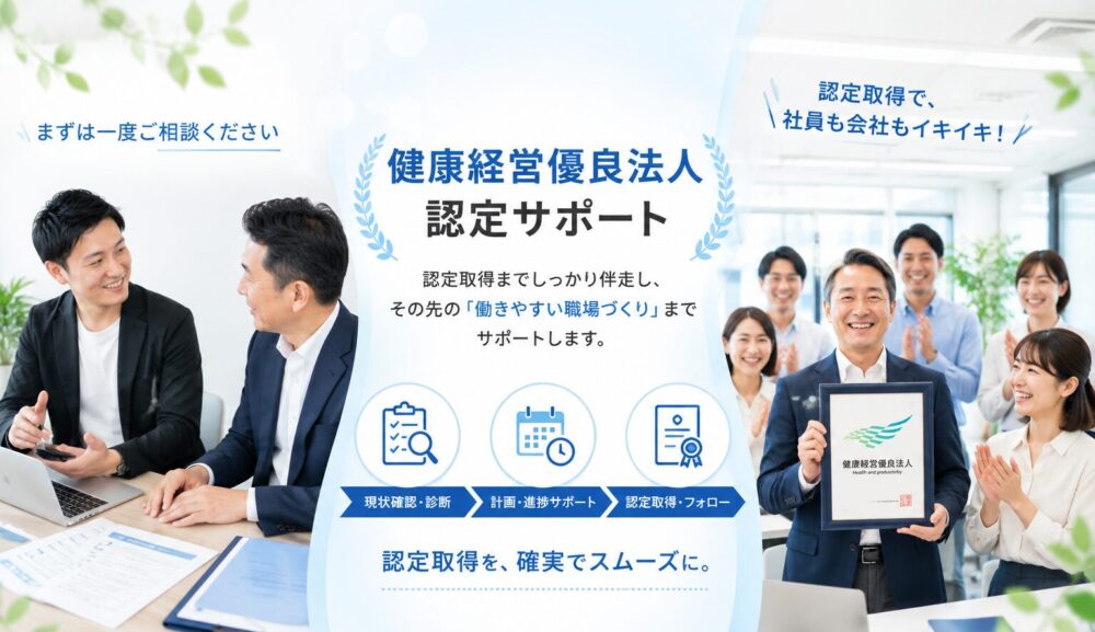健康経営優良法人認定サポート