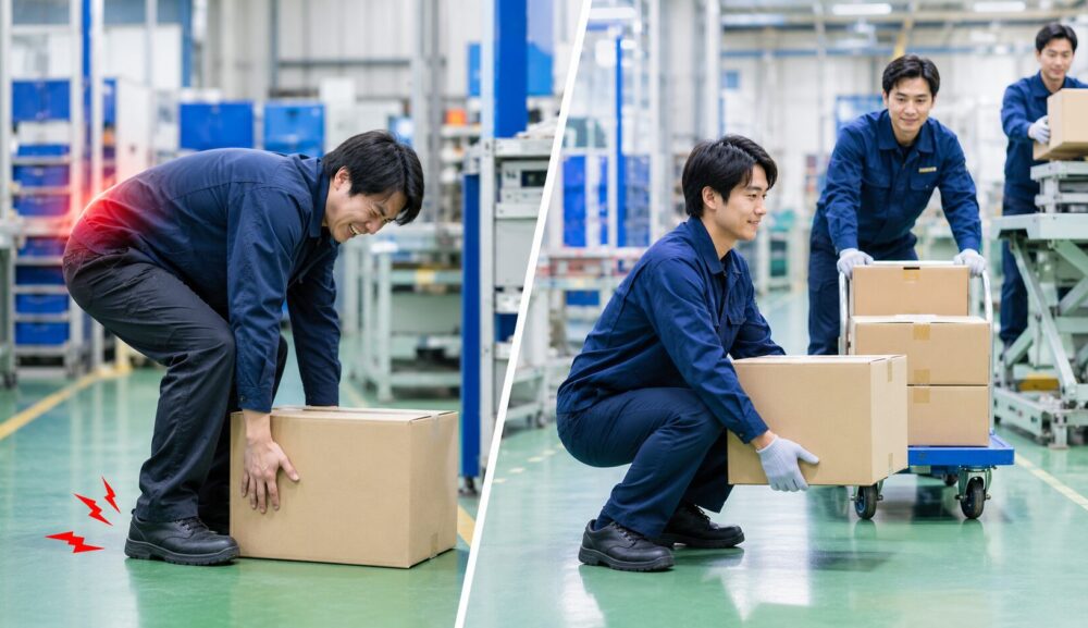 重量物の取り扱いで著者が負傷…。だからこそ伝えたい「持ち方」と「職場づくり」の大切さ