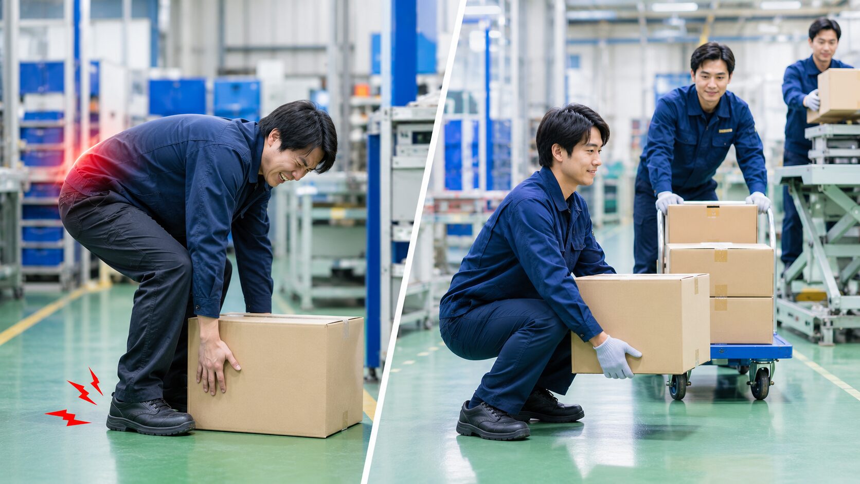 重量物の取り扱いで著者が負傷…。だからこそ伝えたい「持ち方」と「職場づくり」の大切さ