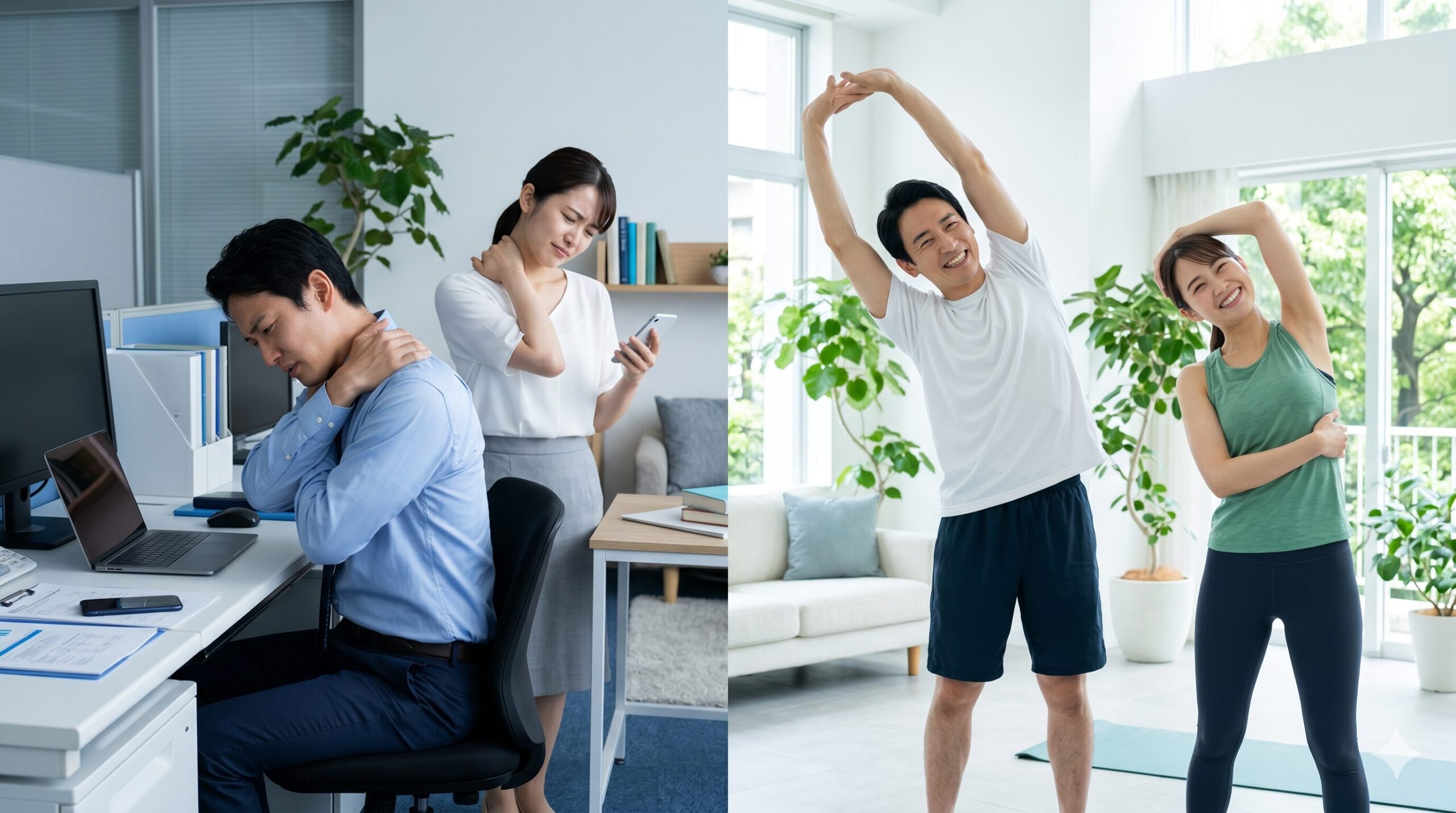 肩こりの原因とは？改善するためのストレッチと日常生活でできる対策