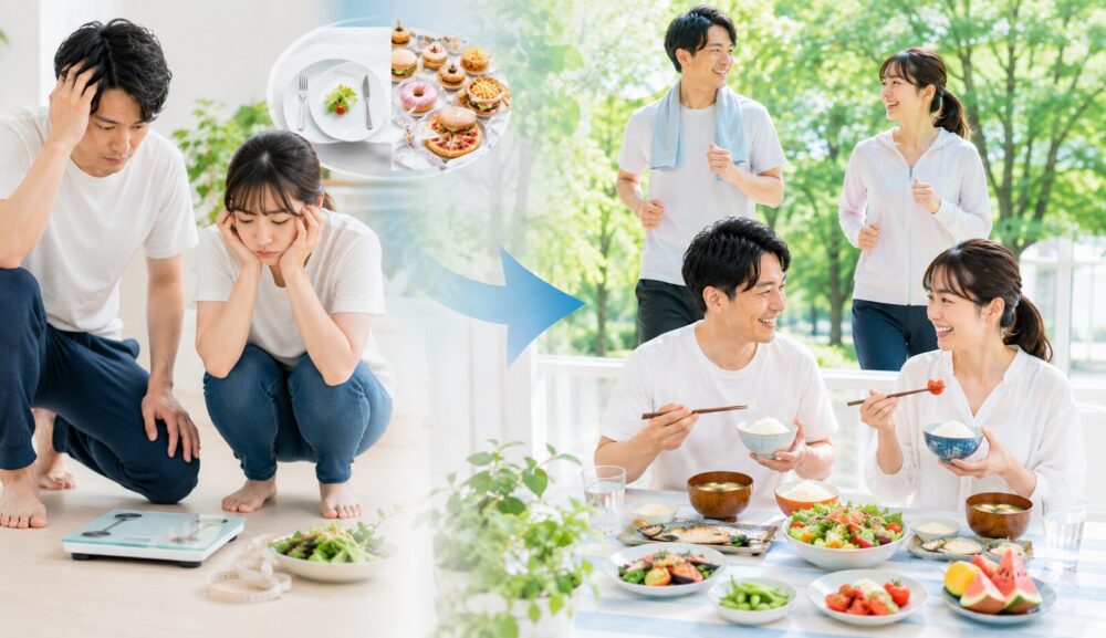 無理なダイエットはNG！健康的に続けるためのポイントを解説