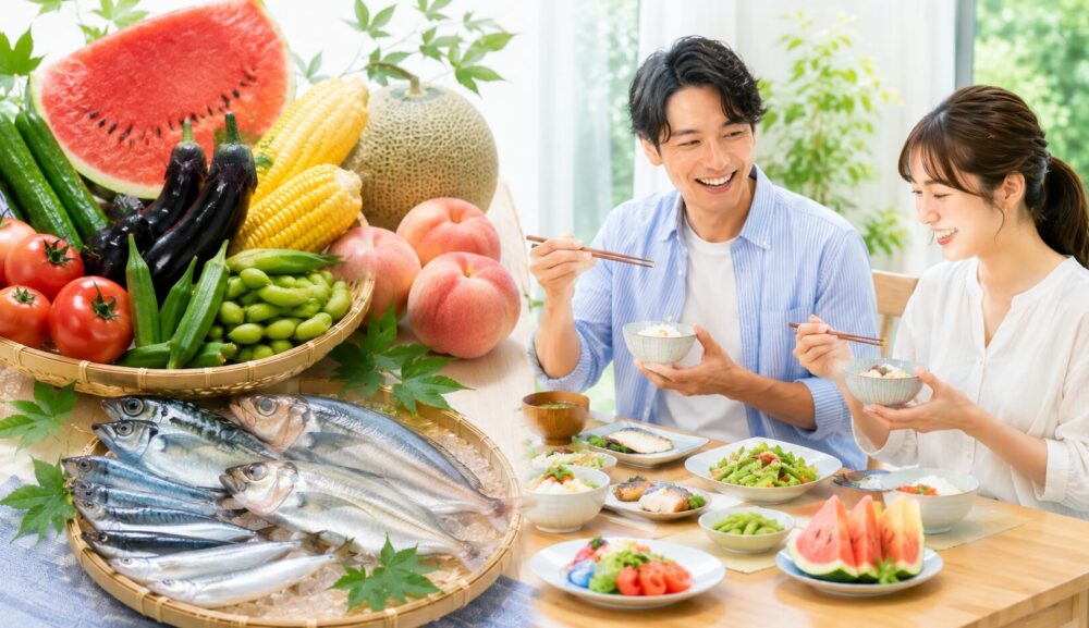 夏が旬の食べ物で美味しく栄養補給！夏バテ予防におすすめの食材を紹介
