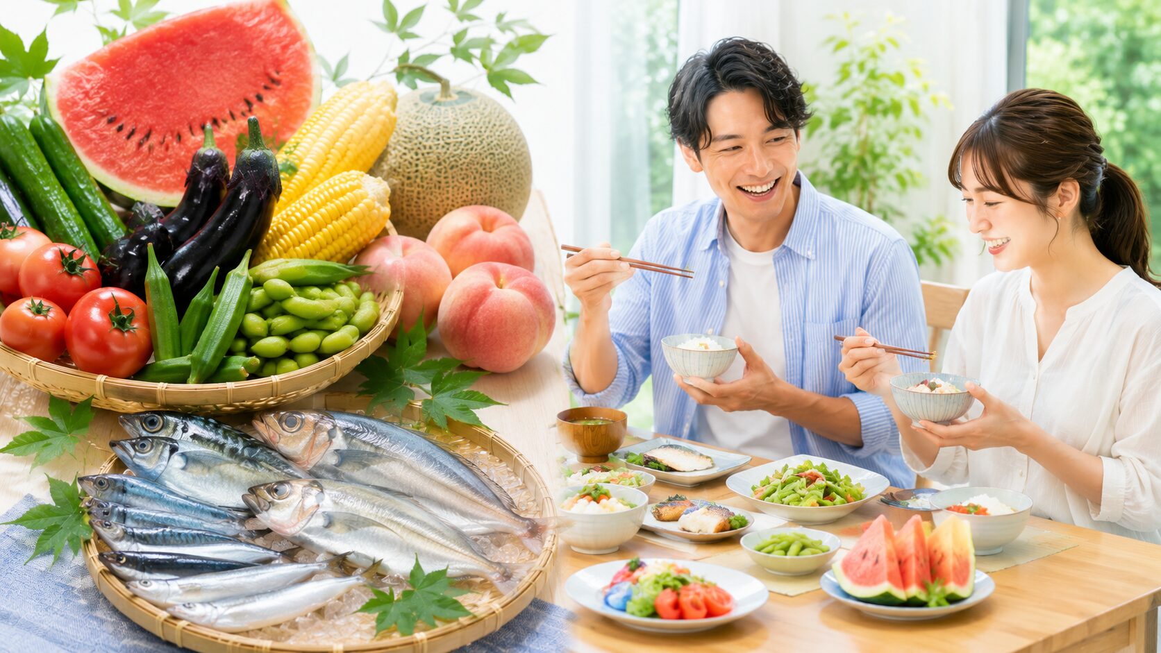 夏が旬の食べ物で美味しく栄養補給！夏バテ予防におすすめの食材を紹介
