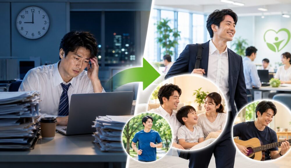 長時間労働について解説！考え方や減らし方、健康経営の認定要件に関して解説！