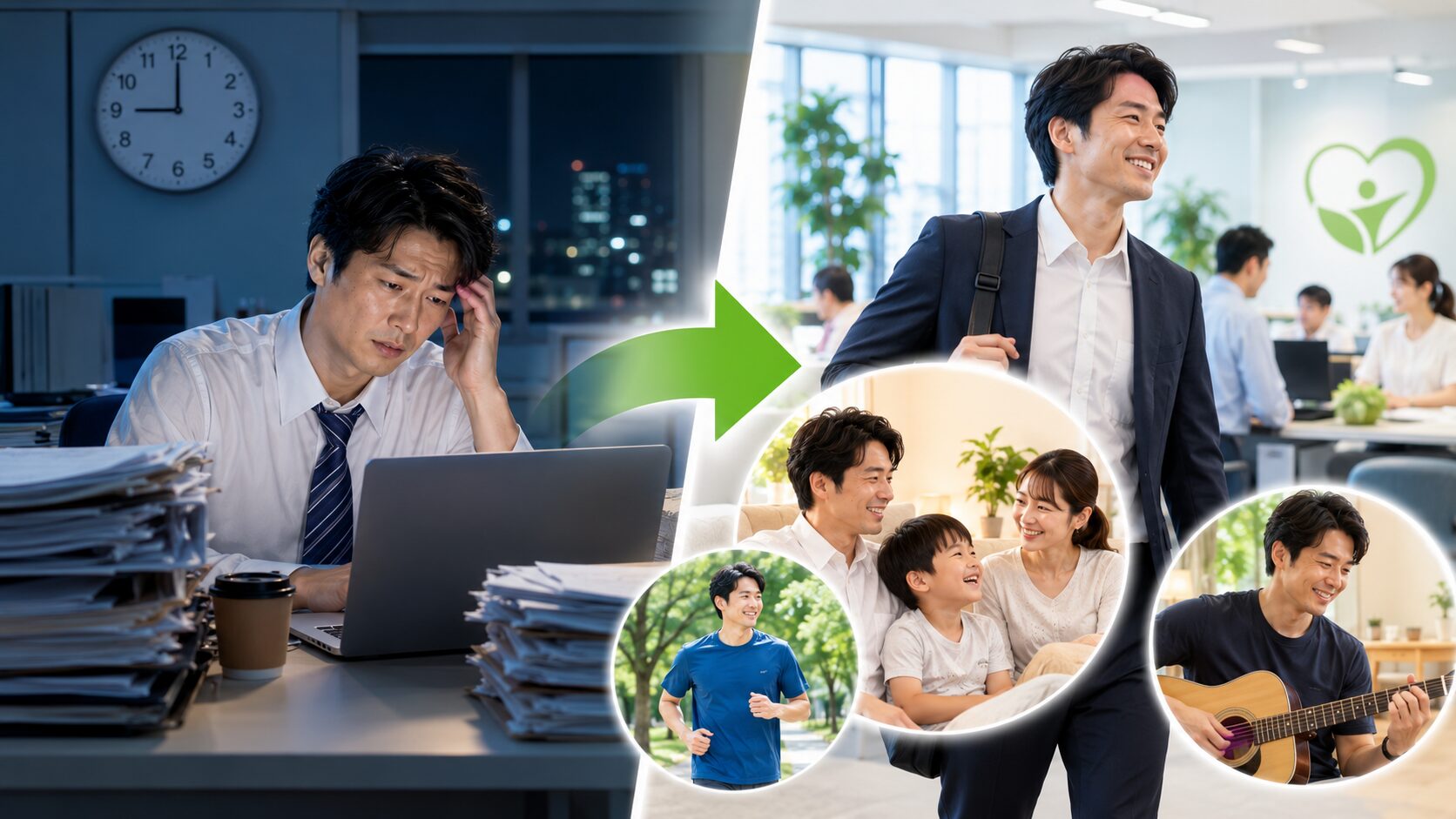長時間労働について解説！考え方や減らし方、健康経営の認定要件に関して解説！