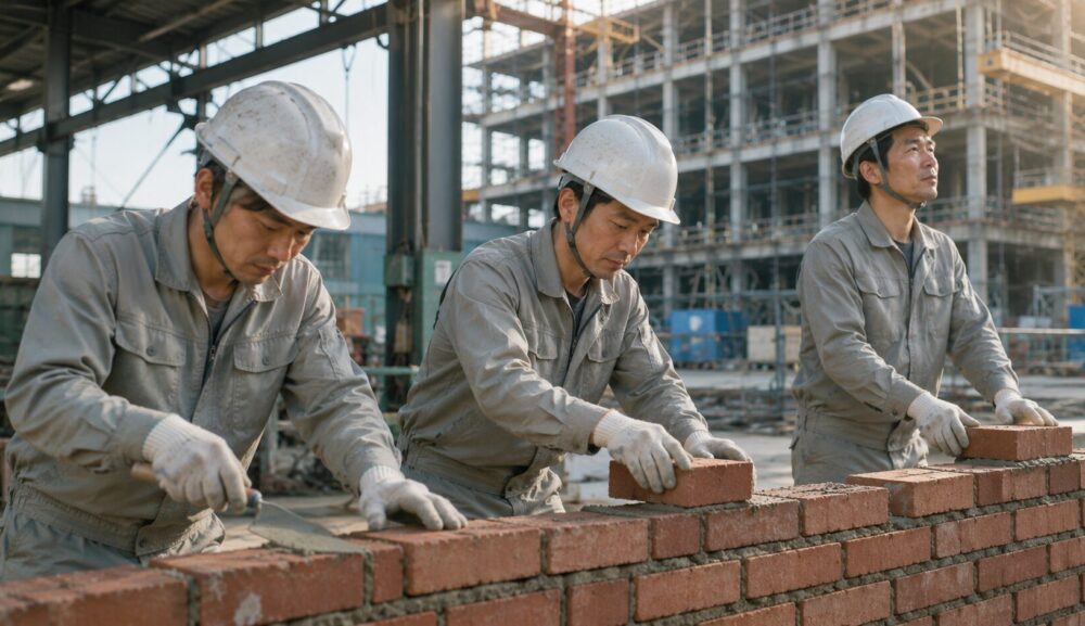 3人のレンガ職人の話から考える「仕事の目的」