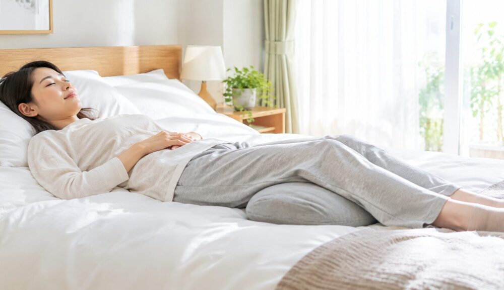 睡眠の姿勢、ちゃんと力を抜けていますか？腰痛・肩こりにも関係する寝姿勢の考え方